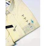 CAMISA SOCIAL MANGA LONGA LINHO RALPH LAUREN