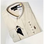 CAMISA SOCIAL MANGA LONGA LINHO RALPH LAUREN
