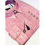 CAMISA SOCIAL MANGA LONGA LINHO RALPH LAUREN