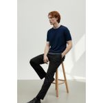 CAMISETA TRICÔ 1 MARTINE LORENZO - MARINHO