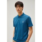 GOLA POLO MARTINE LORENZO - AZUL PETRÓLEO 
