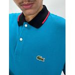 Gola Polo Lacoste Diferenciada Importada - Azul 