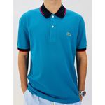 Gola Polo Lacoste Diferenciada Importada - Azul 