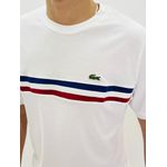 CAMISETA LACOSTE - BRANCA