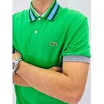 Gola Polo Lacoste Diferenciada Importada - Verde 