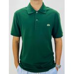 GOLA POLO LACOSTE - verde Escuro