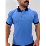 Gola Polo Lacoste Diferenciada Importada - Azul claro