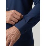 MARTINE LORENZO CAMISETA SOCIAL - MARINHO