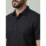 CAMISA SOCIAL BARI MARTINE LORENZO - PRETO