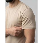 CAMISETA LATINA MARTINE LORENZO - BEGE