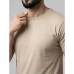 CAMISETA LATINA MARTINE LORENZO - BEGE