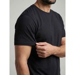 CAMISETA LATINA MARTINE LORENZO - PRETO