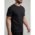 CAMISETA LATINA MARTINE LORENZO - PRETO