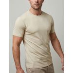 CAMISETA TECH MARTINE LORENZO - BEGE