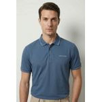 GOLA POLO RIMINI MARTINE LORENZO - AZUL PETRÓLEO