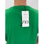CAMISETA ZARA - VERDE BANDEIRA