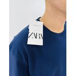 CAMISETA ZARA - MARINHO
