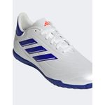 Chuteira Futsal Adidas Copa Pure 23 Club Unissex - Branco+Azul