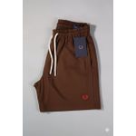 Short Mauricinho Sarja Fred Perry - Marrom