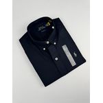Camisa Social Linho Manga Curta Ralph Lauren 