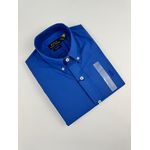 Camisa Social Linho Manga Curta Ralph Lauren