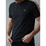 CAMISETA FRED PERRY- PRETO