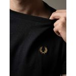 CAMISETA FRED PERRY- PRETO