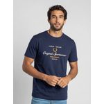 CAMISETA FRED PERRY AZUL MARINHO