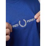CAMISETA FRED PERRY AZUL 