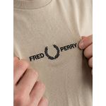 CAMISETA FRED PERRY BEGE