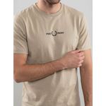 CAMISETA FRED PERRY BEGE