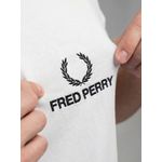 CAMISETA FRED PERRY BRANCA