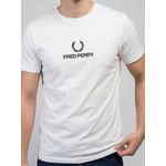 CAMISETA FRED PERRY BRANCA