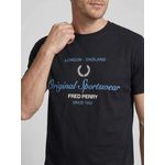 CAMISETA FRED PERRY PRETO 