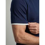 CAMISETA TRICÔ 1 MARTINE LORENZO - MARINHO