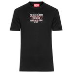 Camiseta Diesel - Preto - Egípcia 