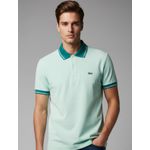 Gola Polo Lacoste Diferenciada Importada - Verde claro 