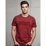 Camiseta Diferenciada Diesel - Vermelho