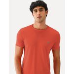 Camiseta Básica Lacoste - Laranja