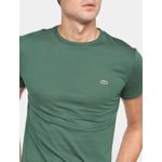 Camiseta Básica Lacoste - Verde Escuro