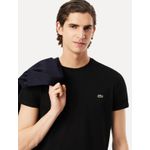 Camiseta Básica Lacoste - Preta