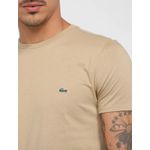Camiseta Básica Lacoste - Bege