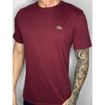 Camiseta Básica Lacoste - Vinho