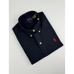 Camisa Social Linho Manga Curta Ralph Lauren 