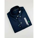 Camisa Social Tinturada Manga Curta Ralph Lauren 