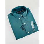 Camisa Social Tinturada Manga Curta Ralph Lauren 