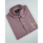 Camisa Social Linho Manga Curta Ralph Lauren