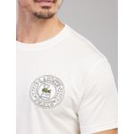 Camiseta Lacoste Diferenciada - Egípcia Branca