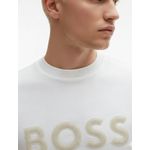Camiseta Hugo Boss Emborrachada - Branca 