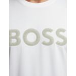 Camiseta Hugo Boss Emborrachada - Branca 